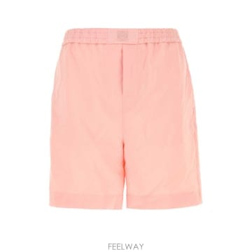 25FW Loewe 핑크 울 bermuda 숏츠 H526Y1AW26CORAL TP575476071