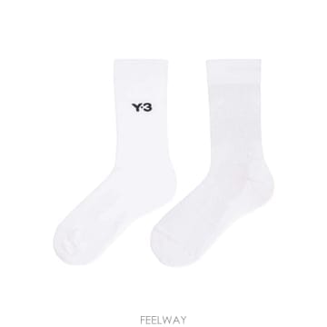 Yohji Yamamoto 25FW Y 3 �ΰ� EMBROIDERED RIBBED �縻 JZ6269WHITE TP57547606225FW Y 3 �ΰ� EMBROIDERED RIBBED �縻 JZ6269WHITE TP57