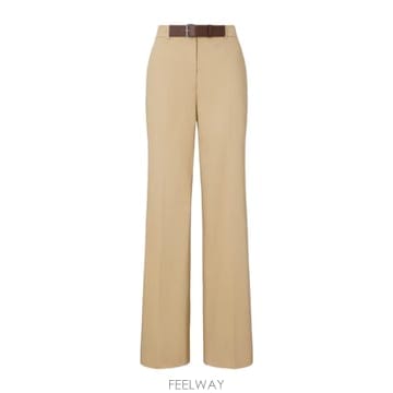 26FW 토리버치 베이지 gabardine pant 177941256 TP575758779