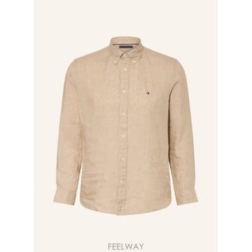 타미힐피거 Regular 핏 linen 셔츠 100298776914000 TP575959307