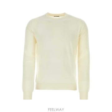 JIL SANDER 아이보리 울 스웨터