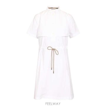 26SS Burberry 코튼 Poplin 드레스 8122377 TP575655727