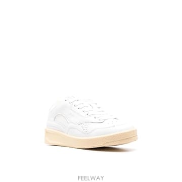 25SS 질샌더 화이트 레더 앤 mesh 스니커즈 J15WS0006P4869100 TP577088667