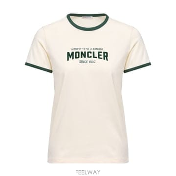 26SS Moncler Flocked 로고 T 셔츠 L10938C0003189AUOP08 TP57272531