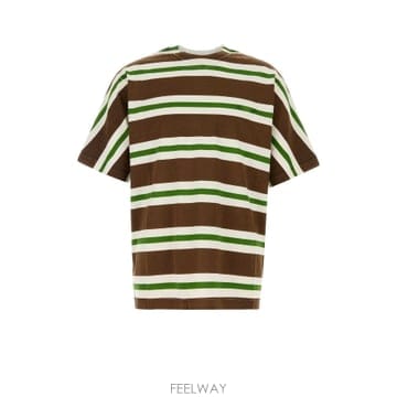 26SS 프라다 프린트 코튼 t 셔츠 UJN988SOOO19ESF0HP6 TP575369484