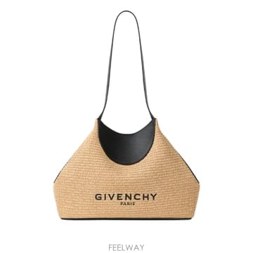 26SS Givenchy 스몰 FACET 토트 백 IN RAFFIA BB516PB2F6101 TP575363
