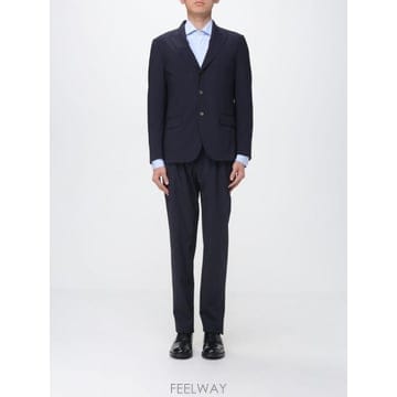 26SS ELEVENTY Completo monopetto Eleventy in lana stretch M7