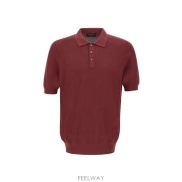 그란 사쏘 버튼 디테일 반팔 폴로 셔츠 5711318028 280 TP979421131