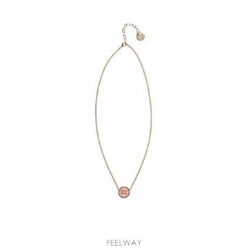 Miu Miu 로고 디테일 라운드 네크리스