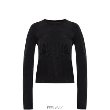 메종 마르지엘라 컨투어드 스티치 롱 슬리브 탑 S51GC0543M20171 900 TP978420551