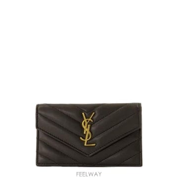 Saint Laurent Cassandre 퀼팅 카드 케이스 612808AAA44 1997URBANCHIC 