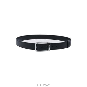 몽블랑 직사각형 버클 양면 벨트 223411 BLACK TP979323907