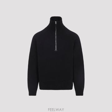 톰 포드 하프 집업 니트 스웨터 KFL017YMW167 NAABLACK TP979435897