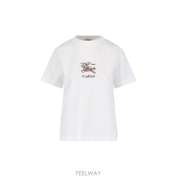 버버리 EKD 자수 크루넥 티셔츠 8118964 B7078 TP979328134