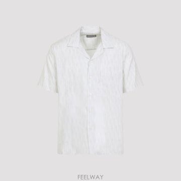 카날리 텍스처드 반팔 셔츠 CSM3055GL03773 201PEARLGREY TP979441294