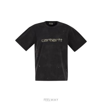 Carhartt WIP Painter 로고 프린트 티셔츠 I036853 89EJBLACK TP97942906