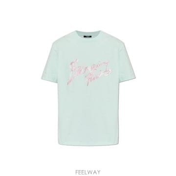 Balmain 프린트 티셔츠 GH1EG000BD41 ULF TP979428504