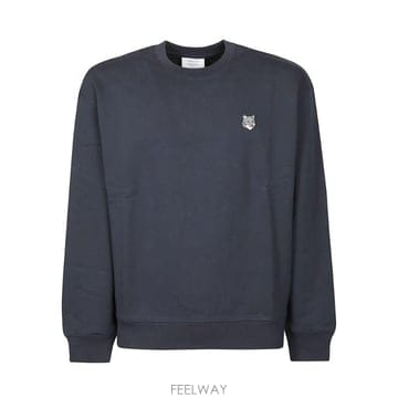 메종 키츠네 여우 머리 크루넥 스웨트셔츠 PM00304KM0341 0413CLASSICNAVY TP97943