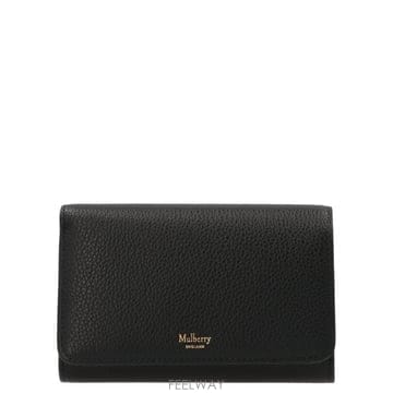 Mulberry 콘티넨탈 프렌치 미디엄 폴드오버 지갑 RL5073205 A100 TP979030788