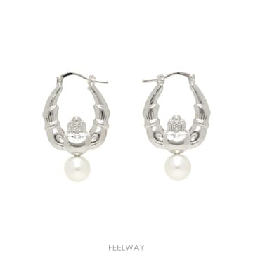 Simone Rocha 26 FW �ø� �λ� Ŭ�����    ���� ���� �̾ 262405F02201426 FW �ø� �λ� Ŭ�����    ���� ���� �̾ 262405F02