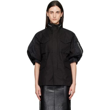 Sacai 26 FW ��ī�� ���� ��ư ���� ��Ŷ 262445F06300226 FW ��ī�� ���� ��ư ���� ��Ŷ 262445F063002