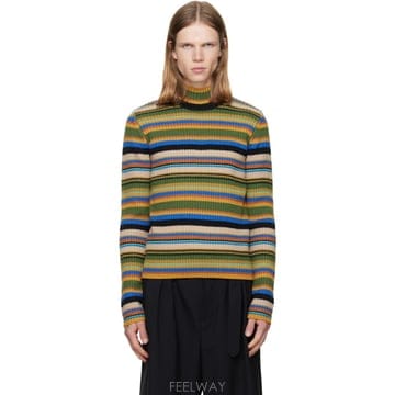 Dries Van Noten 26 FW �帮���ݳ�ư ��Ƽ�÷� �� ���� ��Ʋ�� ž 262358M20500726 FW �帮���ݳ�ư ��Ƽ�÷� �� ���� ��Ʋ�� ž 262358M2