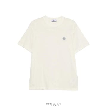 당일배송 스톤아일랜드 로고 패치 티셔츠
