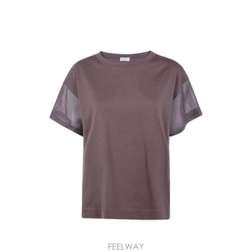 Brunello Cucinelli ���Ϲ�� ���ڷ� ��ġ�ڸ� �޽� �г� Ƽ�������Ϲ�� ���ڷ� ��ġ�ڸ� �޽� �г� Ƽ����
