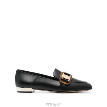 Ferragamo 로고 장식 가죽 로퍼
