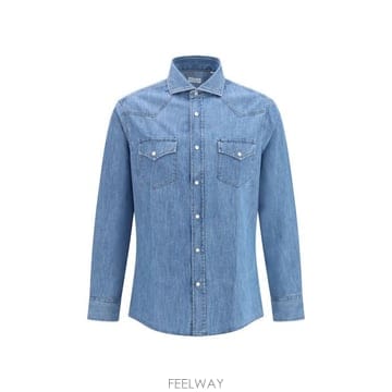 Brunello Cucinelli 26FW ���ڷ� ��ġ�ڸ� ���� �� ����Ʈ����Ʈ ���� ���� MH1924008 C8333 LIGHT BLUE26FW ���ڷ� ��ġ�ڸ� ���� �� ����Ʈ����Ʈ ���� ���� 