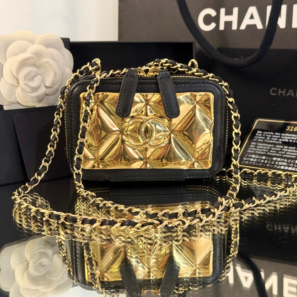 CHANEL ���� 31���� �÷���Ʈ ��Ƽ �̴� ����Ƽ ü�� ũ�ν������ 31���� �÷���Ʈ ��Ƽ �̴� ����Ƽ ü�� ũ�ν���