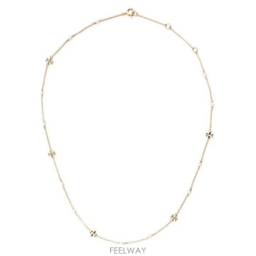 26FW 토리버치 팔찌 136782 137 Gold pearl