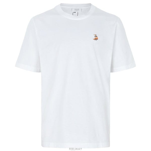 메종키츠네 26SS 화이트 드리밍 폭스 컴포트 티셔츠 QM00102KJ7026 P100