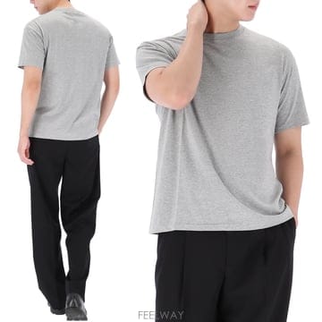 AURALEE ������ 26SS ���� �ɸ��� ũ��� ���� Ƽ���� A00T01ST TOPGRAY������ 26SS ���� �ɸ��� ũ��� ���� Ƽ���� A00T01ST 