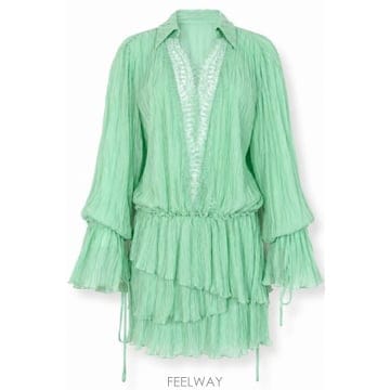 Blumarine 26SS ���縶�� �̵� ���ǽ� P622A771A N0477 Green lily26SS ���縶�� �̵� ���ǽ� P622A771A N0477 Green lily