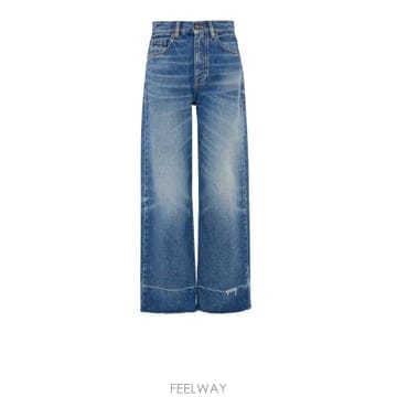 26FW 끌로에 데님 팬츠 CH26ADP43159 40B DARK COBALT