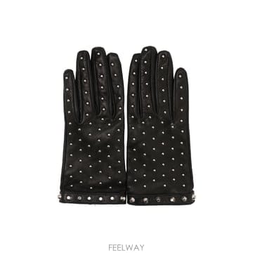 프라다 스터드 글로브 블랙 7 77293