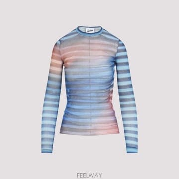 Jean Paul Gaultier [D14]�������쿡 58856565034 LIGHTBLUE BLUE PEACH ���� Ƽ���� �μҸ� ž ����[D14]�������쿡 58856565034 LIGHTBLUE BLUE PEACH ���� 