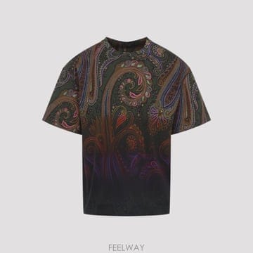 ETRO [D14]��Ʈ�� 66520X0890 GREEN ���� Ƽ���� ���� ž Etro Soho T shirt[D14]��Ʈ�� 66520X0890 GREEN ���� Ƽ���� ���� ž Etro 