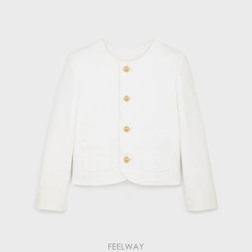 셀린느 여성 퀼티드 코튼 첼시 자켓 RV0800536 CAY4