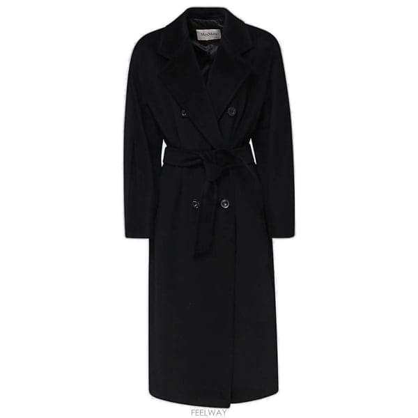 26 FW 막스마라 마담 더블 브레스티드 벨트 코트 003 2621018010600