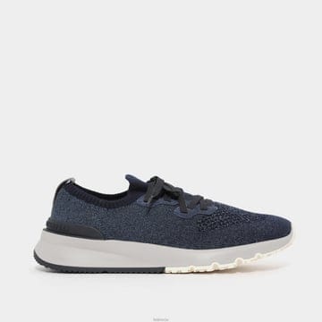 브루넬로쿠치넬리 26FW 백로고 니트 러너 남성 스니커즈 MZUKISO250 CBJ51