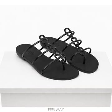 여성 에르메스 미코노스 샌들 누아 H261179Z02