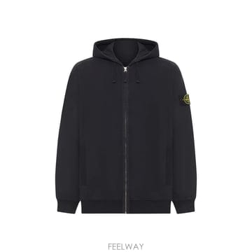 26FW 스톤아일랜드 집업 후드 블랙 L2S156100067 S0A20 V0029