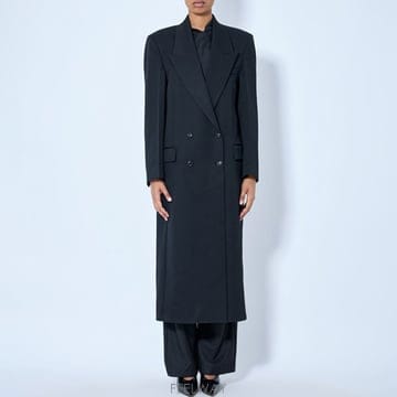 26 FW 로에 ROHE 더블 브레스트 테일러드 울 코트 820 10 270 001