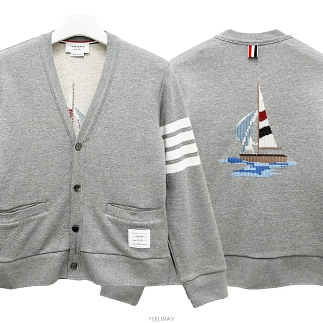 Thom Browne �����丮 26FW ����� �缱 ���� 4�� ������ ��Ʈ �ڼ� ����� MJT582E 00535 055�����丮 26FW ����� �缱 ���� 4�� ������ ��Ʈ �ڼ� 