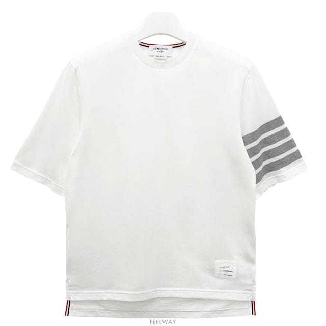 Thom Browne ���� �����丮 26FW ����� �缱 ���� 4�� ����Ƽ MJS168G 07862 100���� �����丮 26FW ����� �缱 ���� 4�� ����Ƽ MJS16