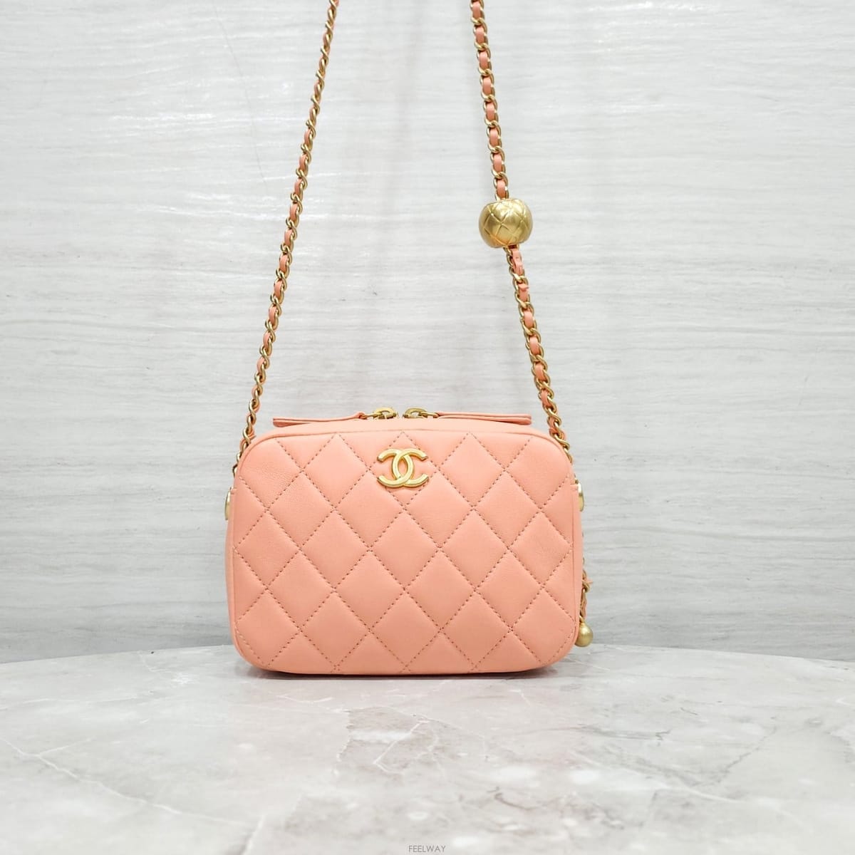 CHANEL [������] ���� CC�ΰ� ����Ƽ ���� ��庼 ü�� ũ�ν��� ����Ĩ AS3258[������] ���� CC�ΰ� ����Ƽ ���� ��庼 ü�� ũ�ν��� 