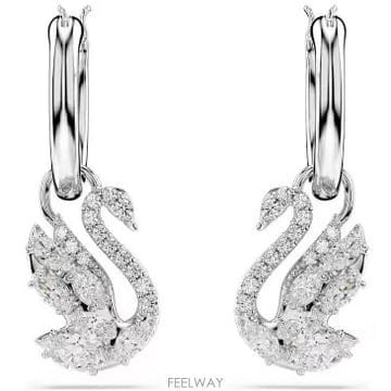 26FW 스와로브스키 이어링 5759942 WHITE