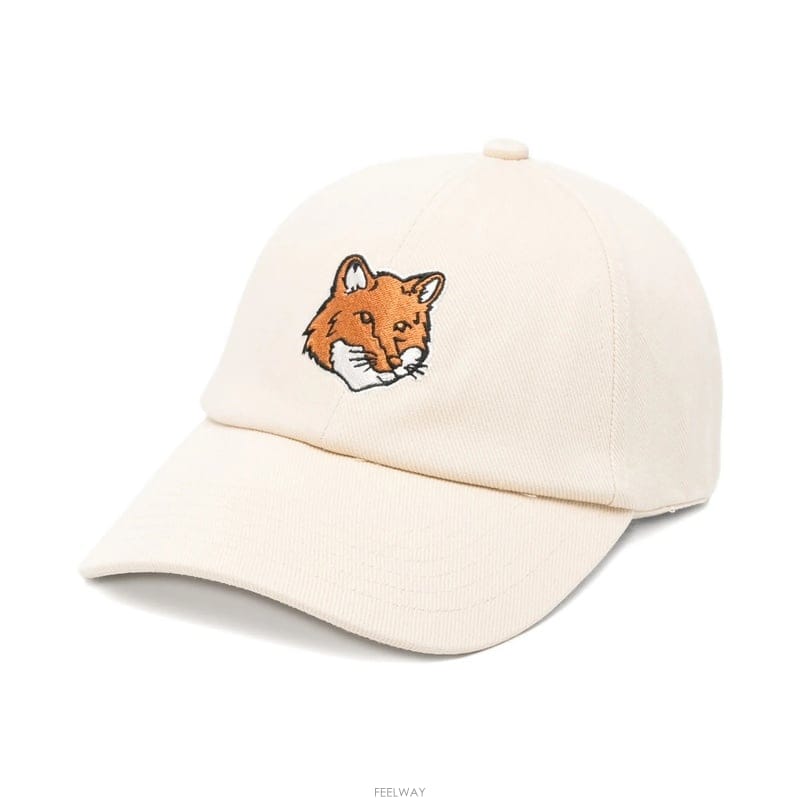 26SS 메종키츠네 폭스 헤드 볼캡 PM06100WW0096 0428